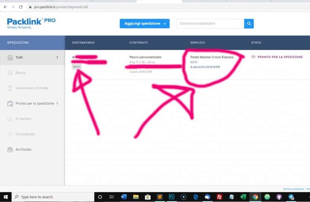 Recensione Packlink Pro - Spedizioni ecom - Davide Volpato
